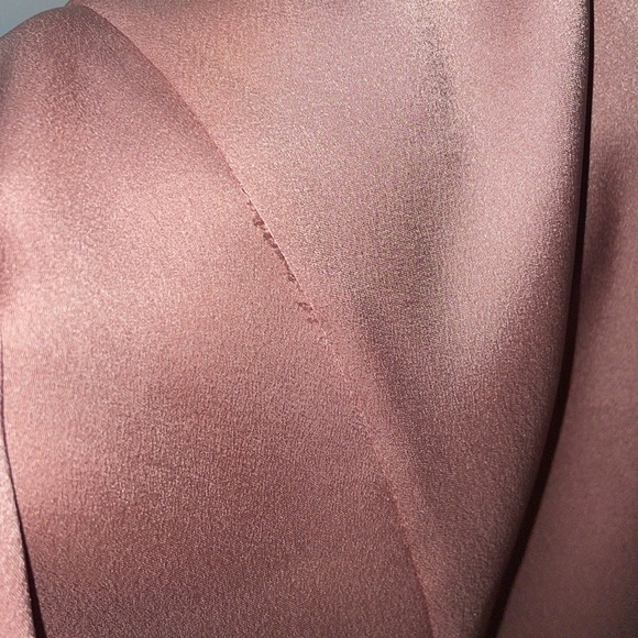 NEW Fame And Partners Blush Pink Maxi Gown Dress Prom Formal Event Dance Size 4 - Picture 8 of 8